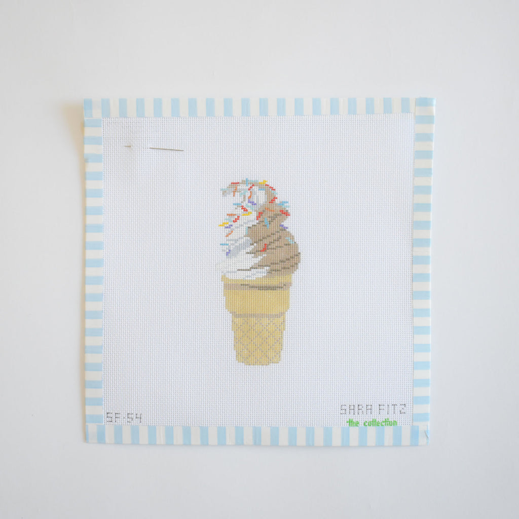 Soft Serve Needlepoint