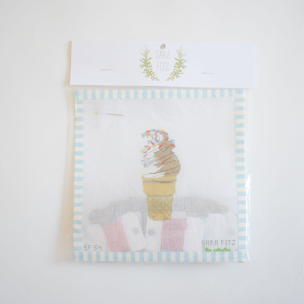 Soft Serve Needlepoint