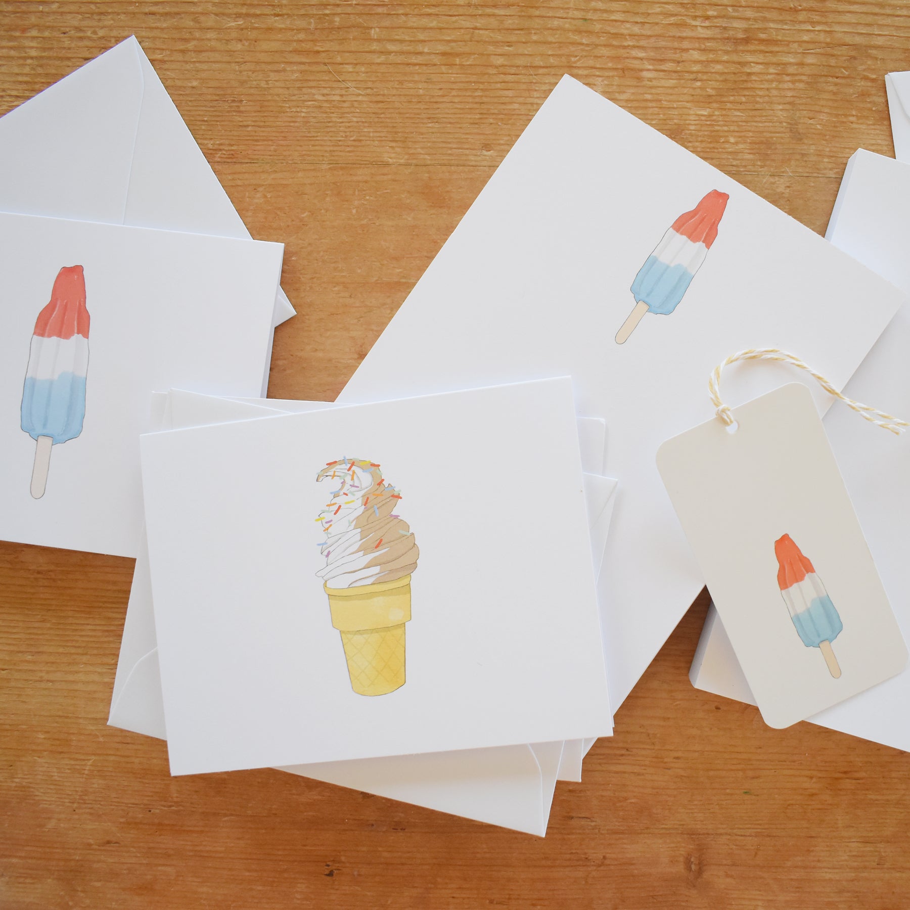 Popsicle Notepad by Sara Fitz