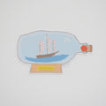 Boat in a Bottle Sticker