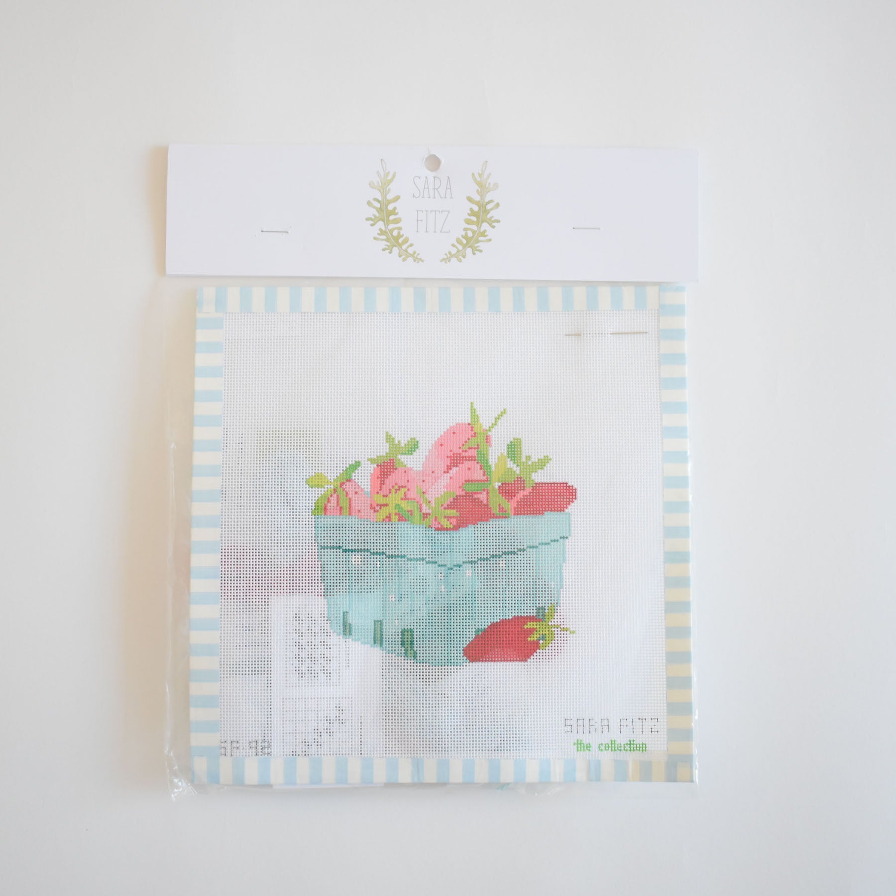 Strawberry Needlepoint