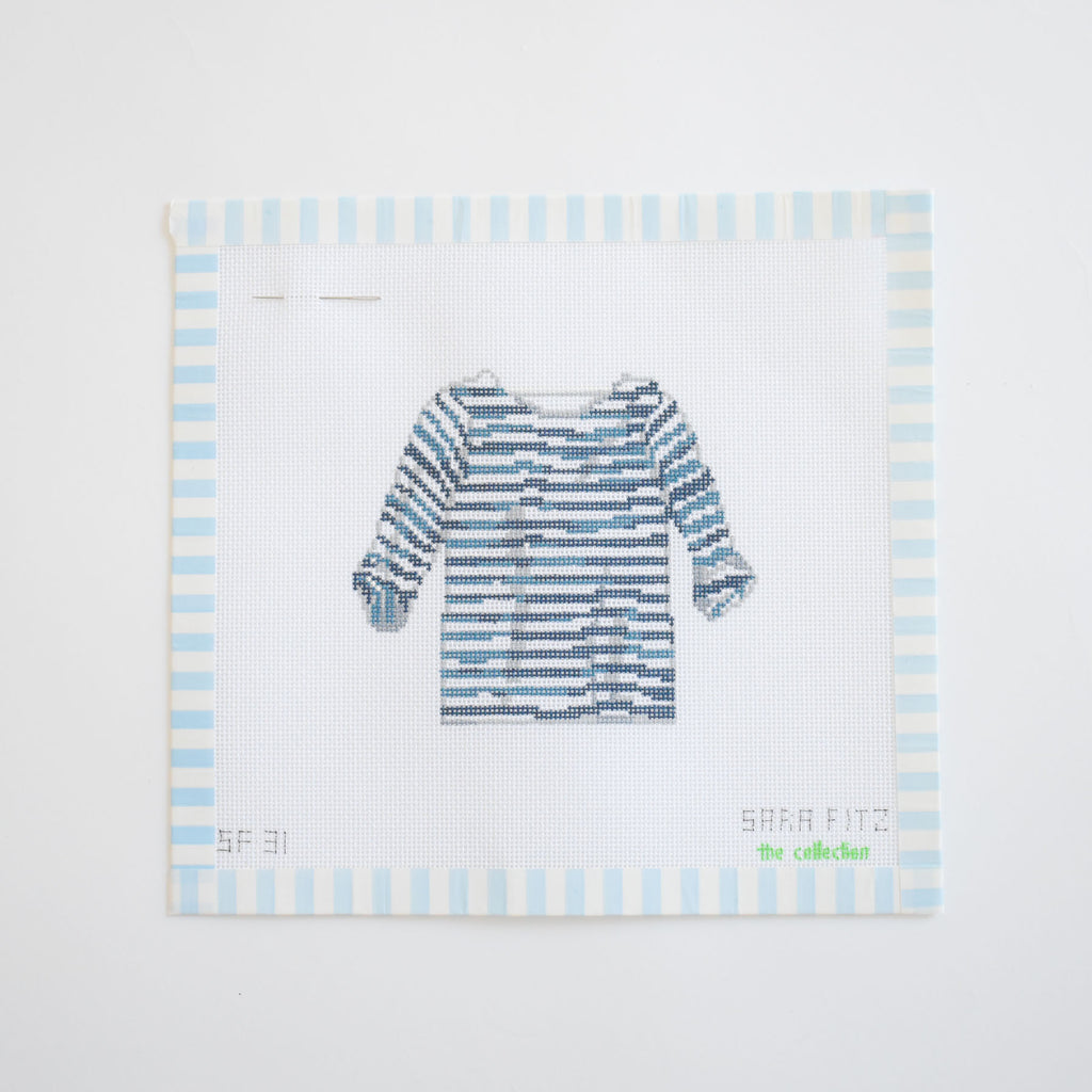 Striped Shirt Needlepoint