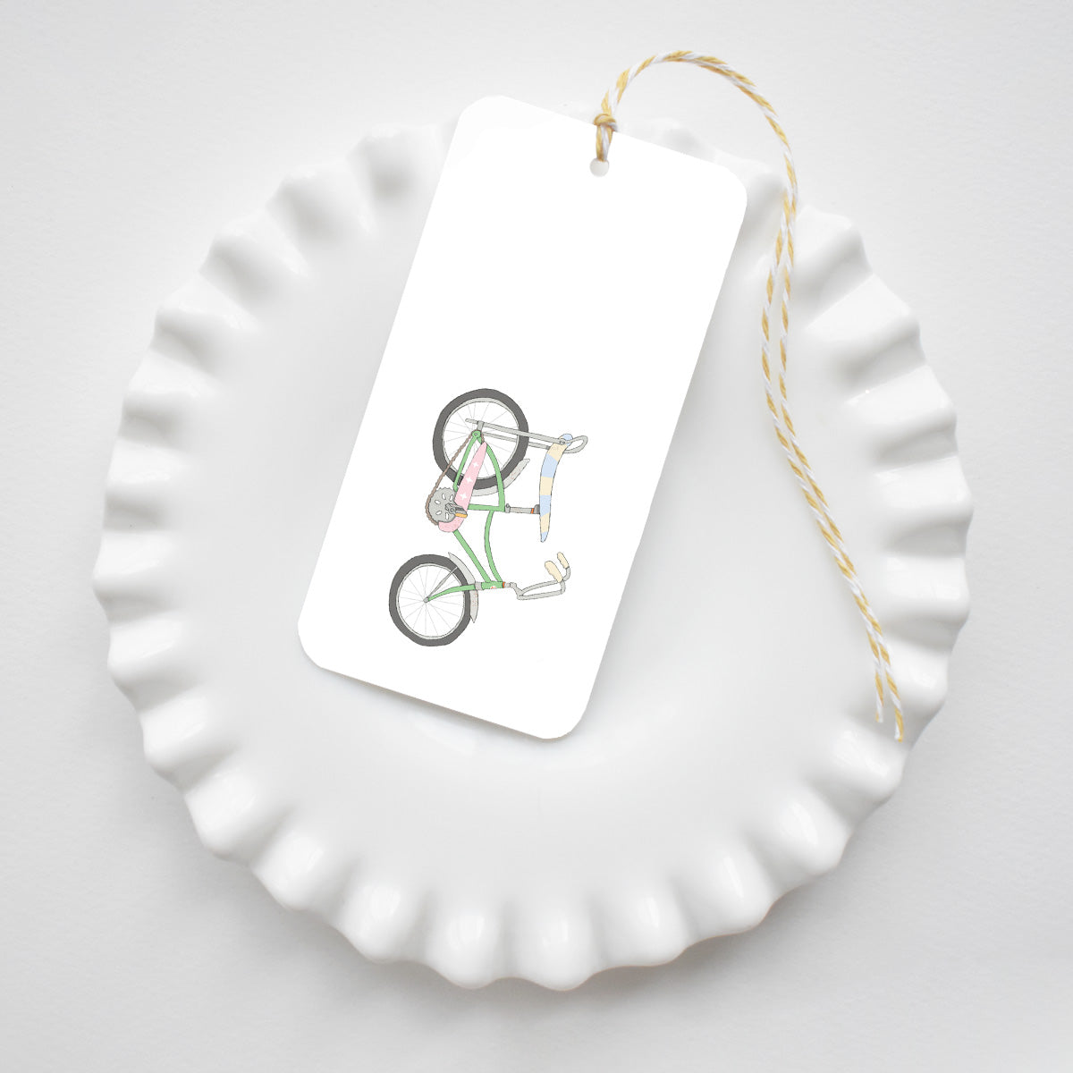 Banana Bike Tags by Sara Fitz