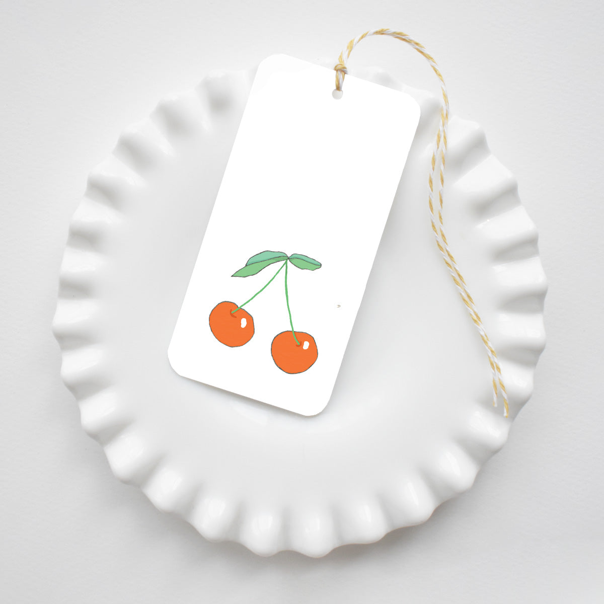 Cherry Tags by Sara Fitz