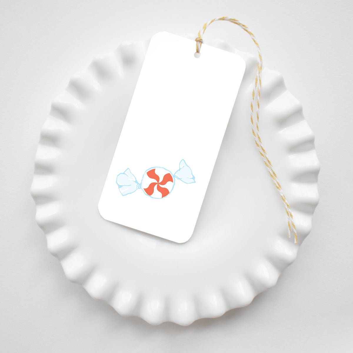 Peppermint Candy Tags by Sara Fitz