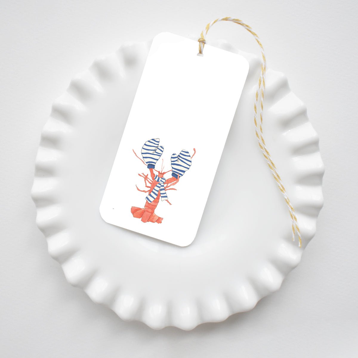 Cozy Lobster Tags by Sara Fitz