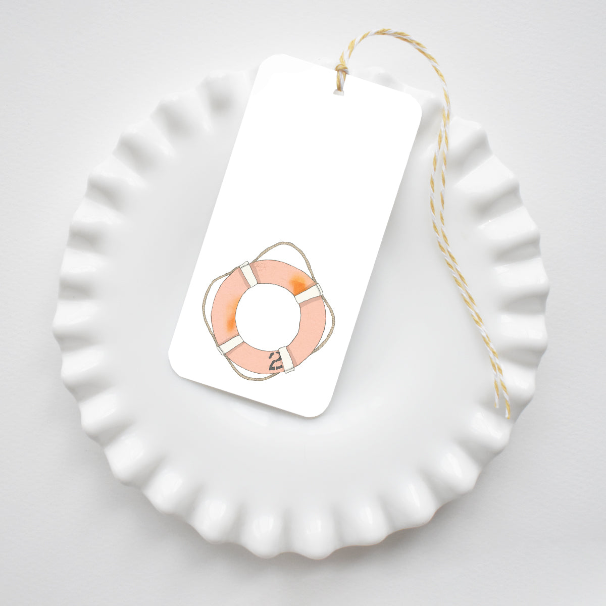 Life Ring Tags by Sara Fitz