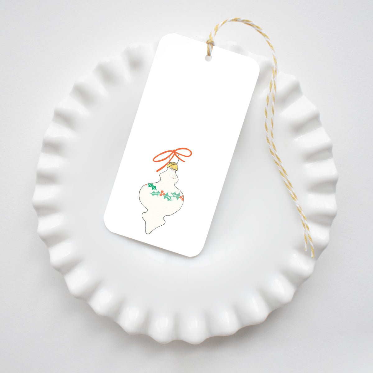 Vintage Ornament Tags by Sara Fitz