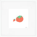 Tomato Pincushion Art Print
