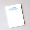 Blue Fish Notepad by Sara Fitz