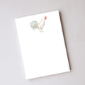 Rooster Notepad by Sara Fitz
