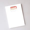 Santa Mug Notepad by Sara Fitz