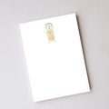 Sled Notepad by Sara Fitz