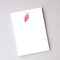 Strawberry Notepad by Sara Fitz