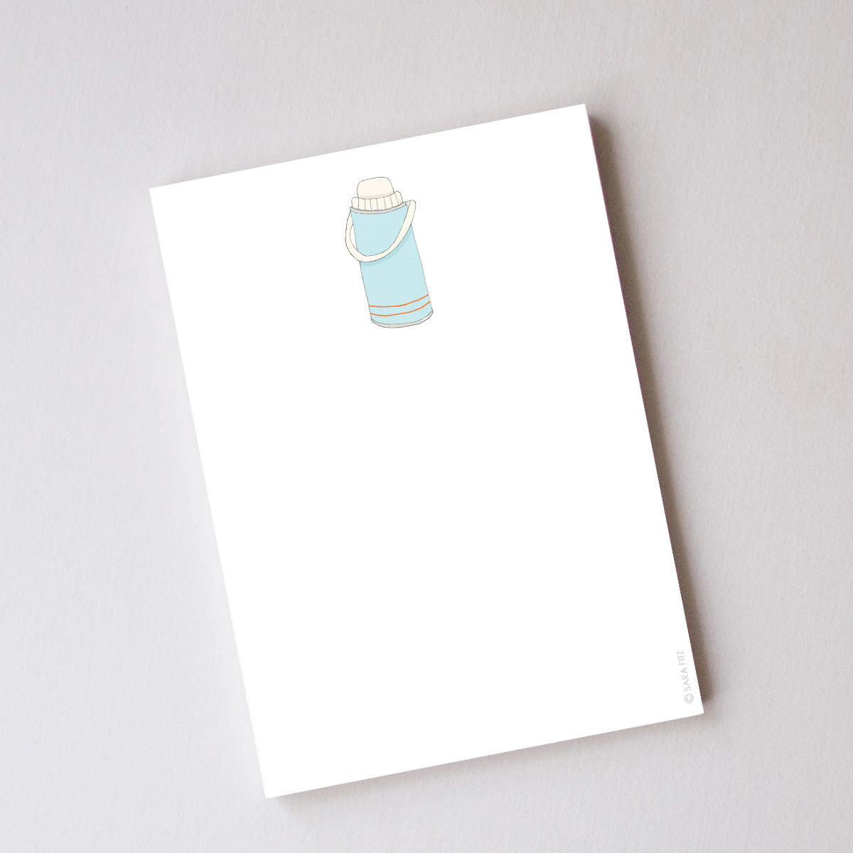 Thermos Notepad by Sara Fitz