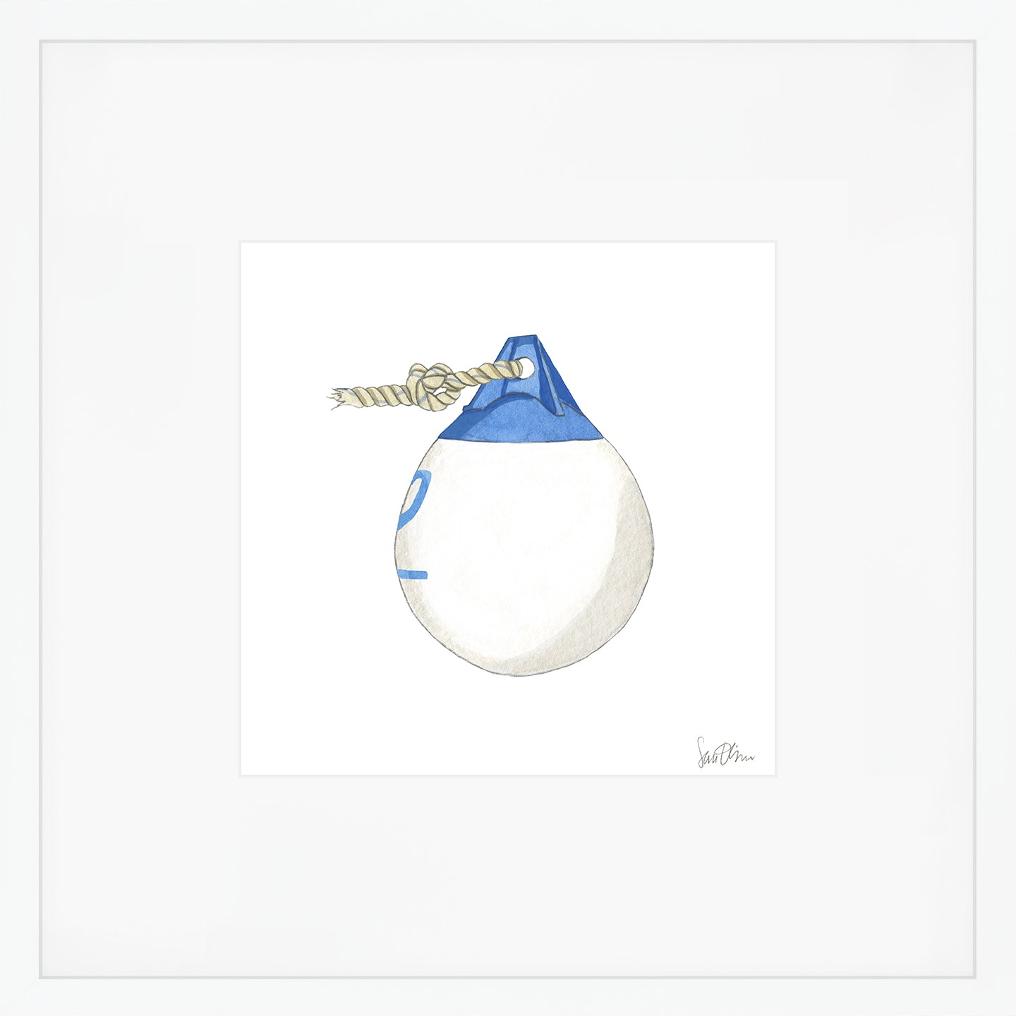 Buoy Art Print by Sara Fitz