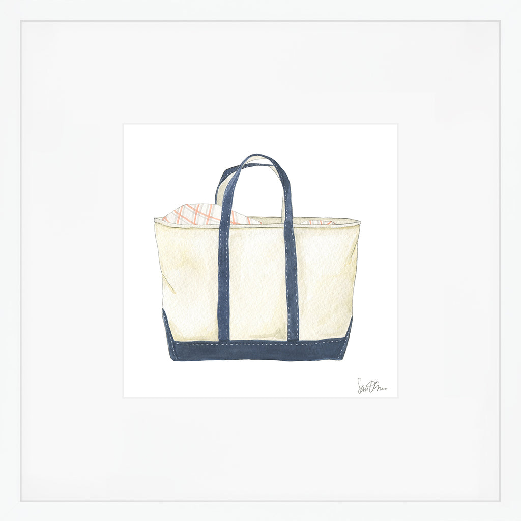 Canvas Tote Art Print by Sara Fitz