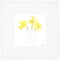 Daffodil Art Print by Sara Fitz
