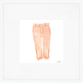 Summer Pants Art Print by Sara Fitz