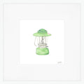 Vintage Lantern Art Print by Sara Fitz