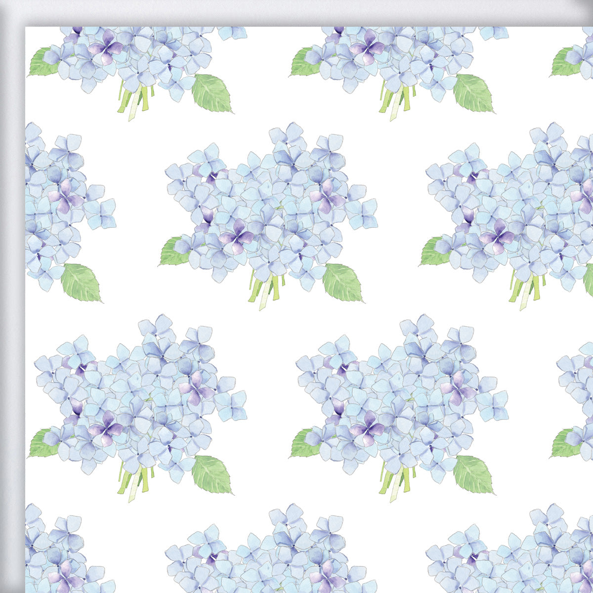 Hydrangea Gift Wrap by Sara Fitz