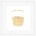 Nantucket Basket Mega Art Print by Sara Fitz