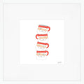 Santa Mug Art Print by Sara Fitz