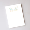 Beach Chairs Notepad by Sara Fitz