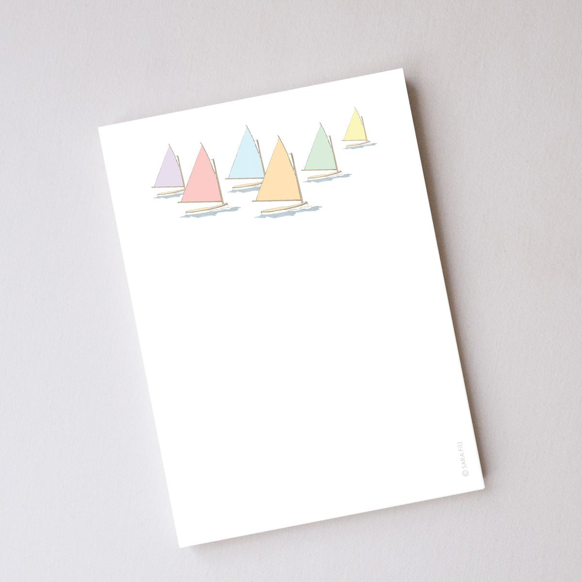 Fleet Notepad Rainbow Fleet Notepad Sara Fitz 100 Illustrated Pages