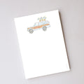 Seersucker Wagon Notepad by Sara Fitz