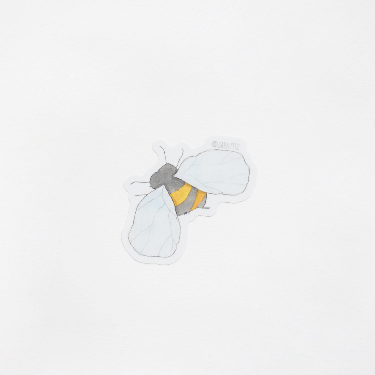 Bee Sticker by Sara Fitz