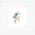 Buoy Bunch Art Print by Sara Fitz