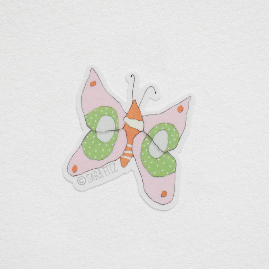 Butterfly Sticker by Sara Fitz
