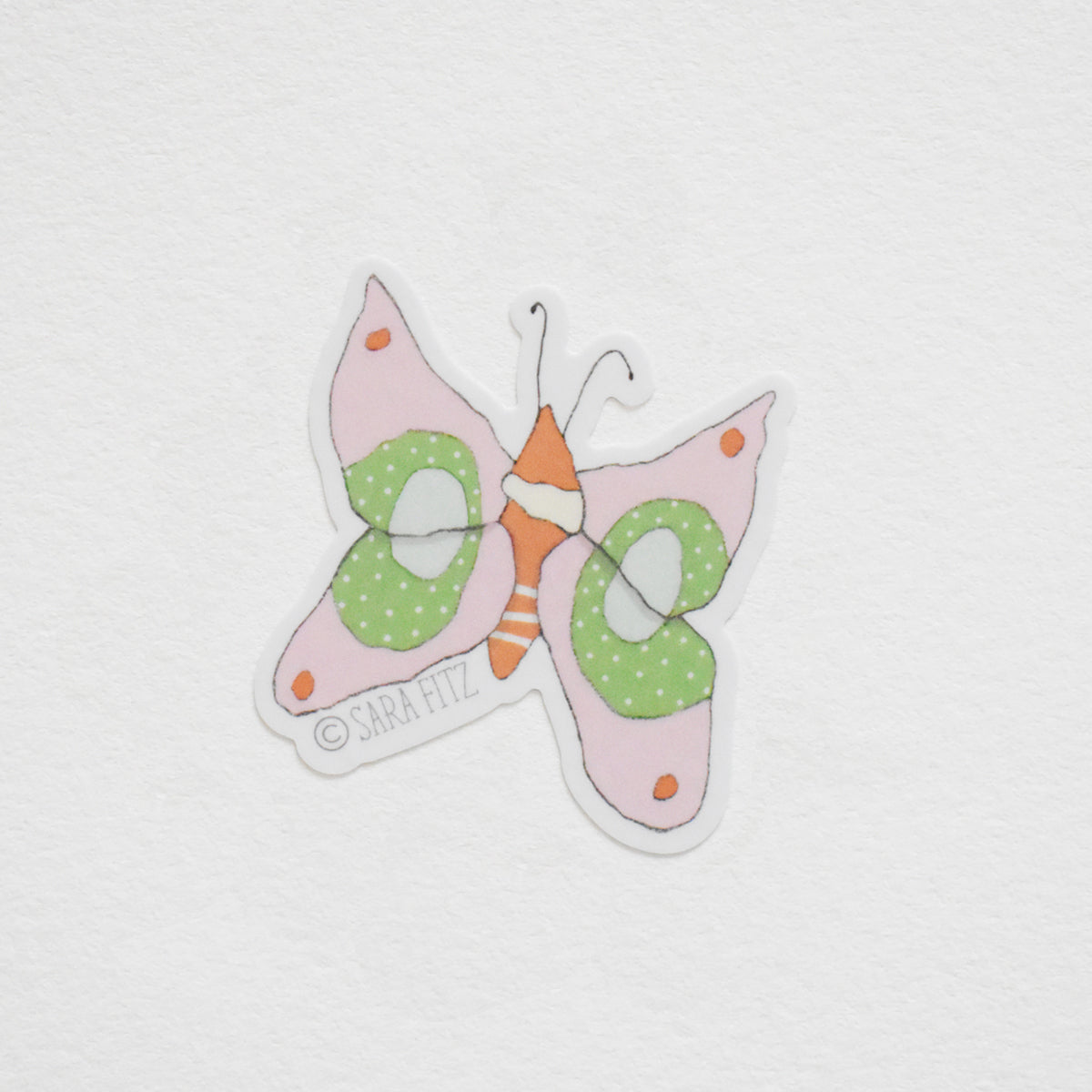 Butterfly Sticker by Sara Fitz