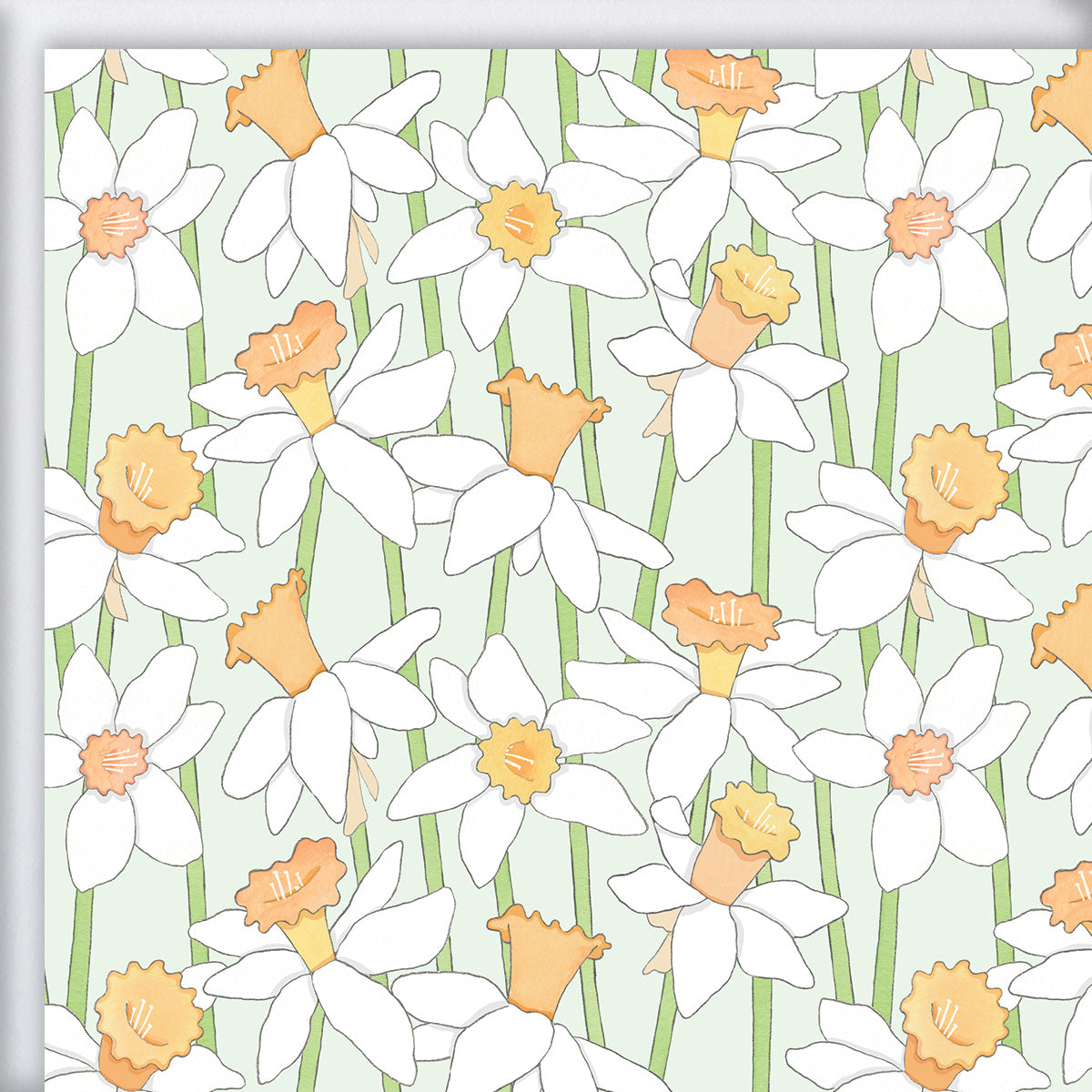 Daffodil Gift Wrap by Sara Fitz