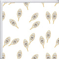 Snow Shoe Gift Wrap by Sara Fitz