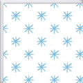 Stars Blue Gift Wrap by Sara Fitz