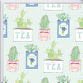 Tea Tins Gift Wrap by Sara Fitz