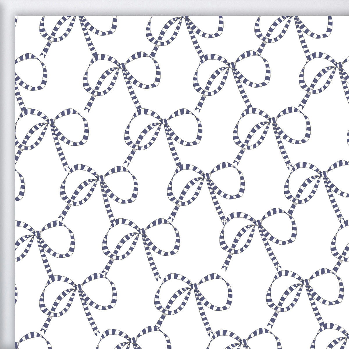 Striped Bow Gift Wrap by Sara Fitz