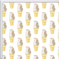 Soft Serve Gift Wrap by Sara Fitz