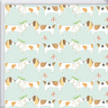 Festive Hound Gift Wrap by Sara Fitz