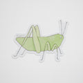 Grasshopper Sticker by Sara Fitz