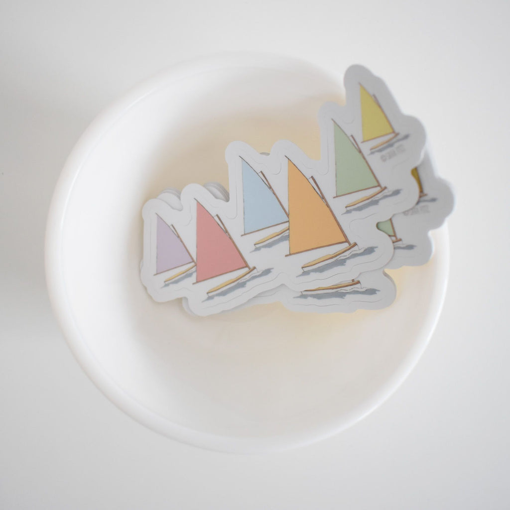 Rainbow Fleet Sticker by Sara Fitz