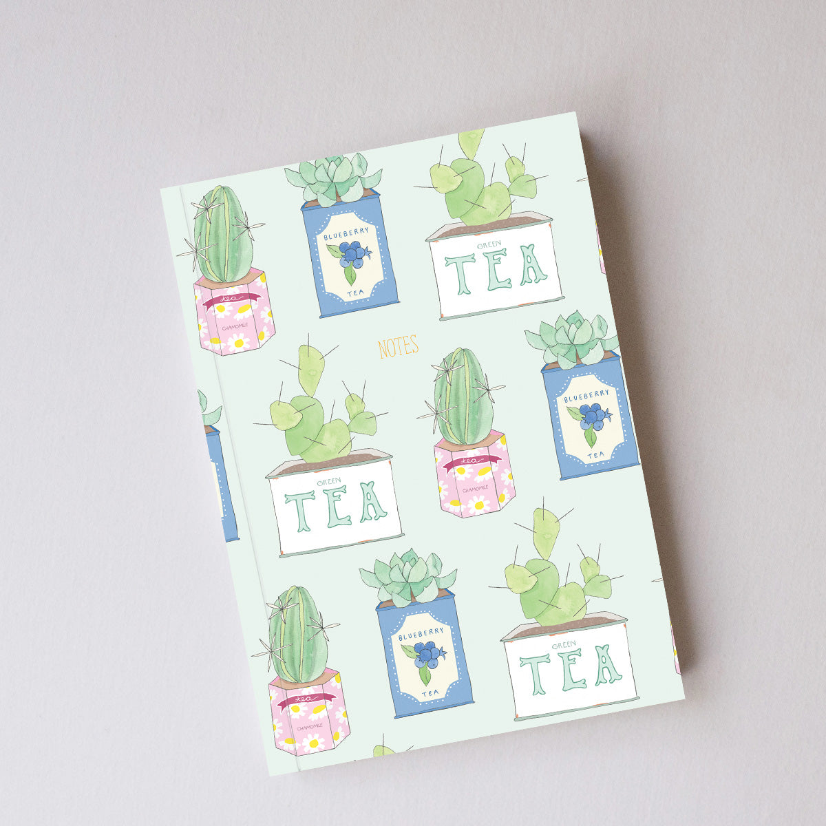 Tea Tins Journal by Sara Fitz