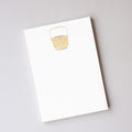 Nantucket Basket Notepad by Sara Fitz