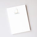 Sailboat Notepad by Sara Fitz
