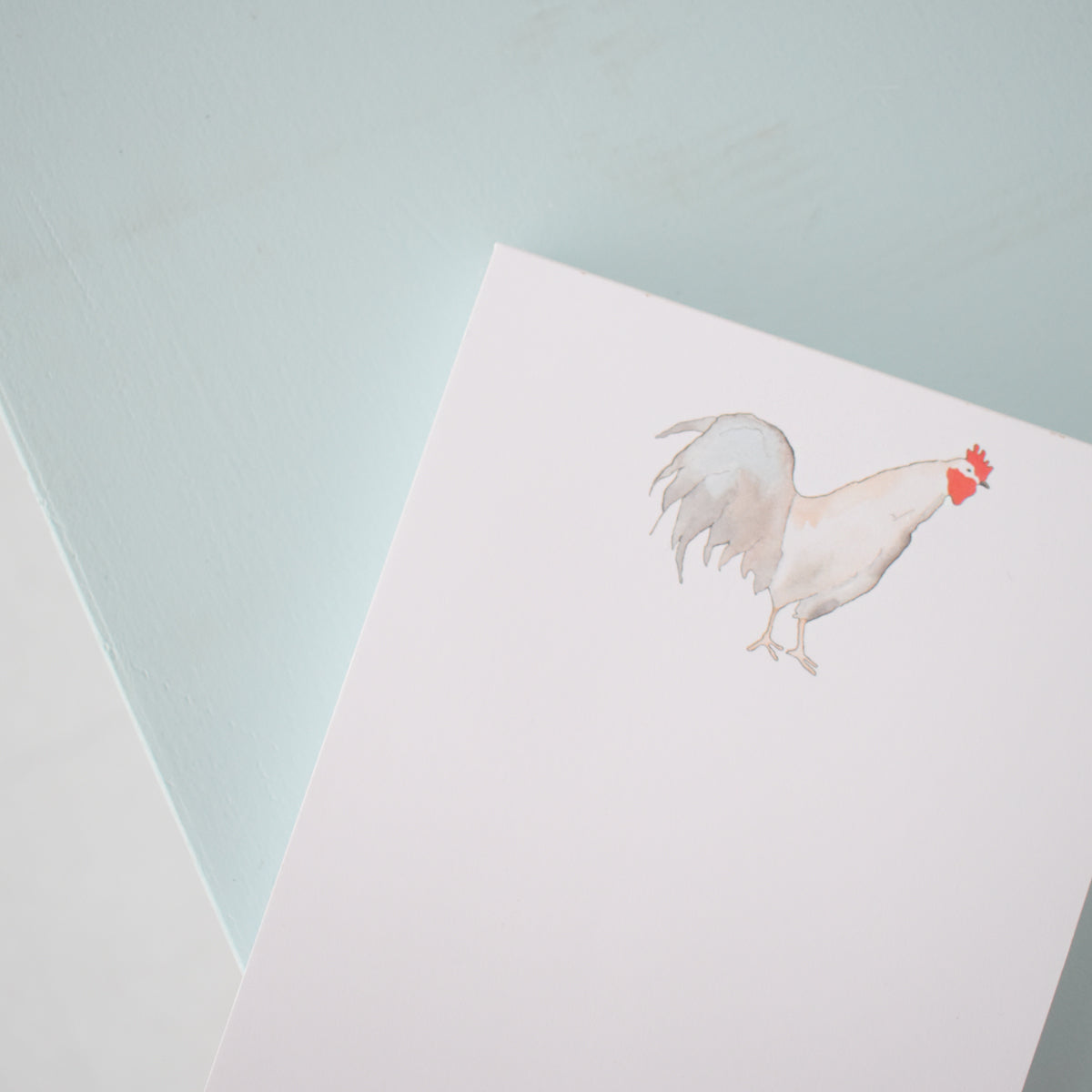 Rooster Notepad by Sara Fitz
