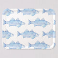 Large Blue Fish Tray by Sara Fitz