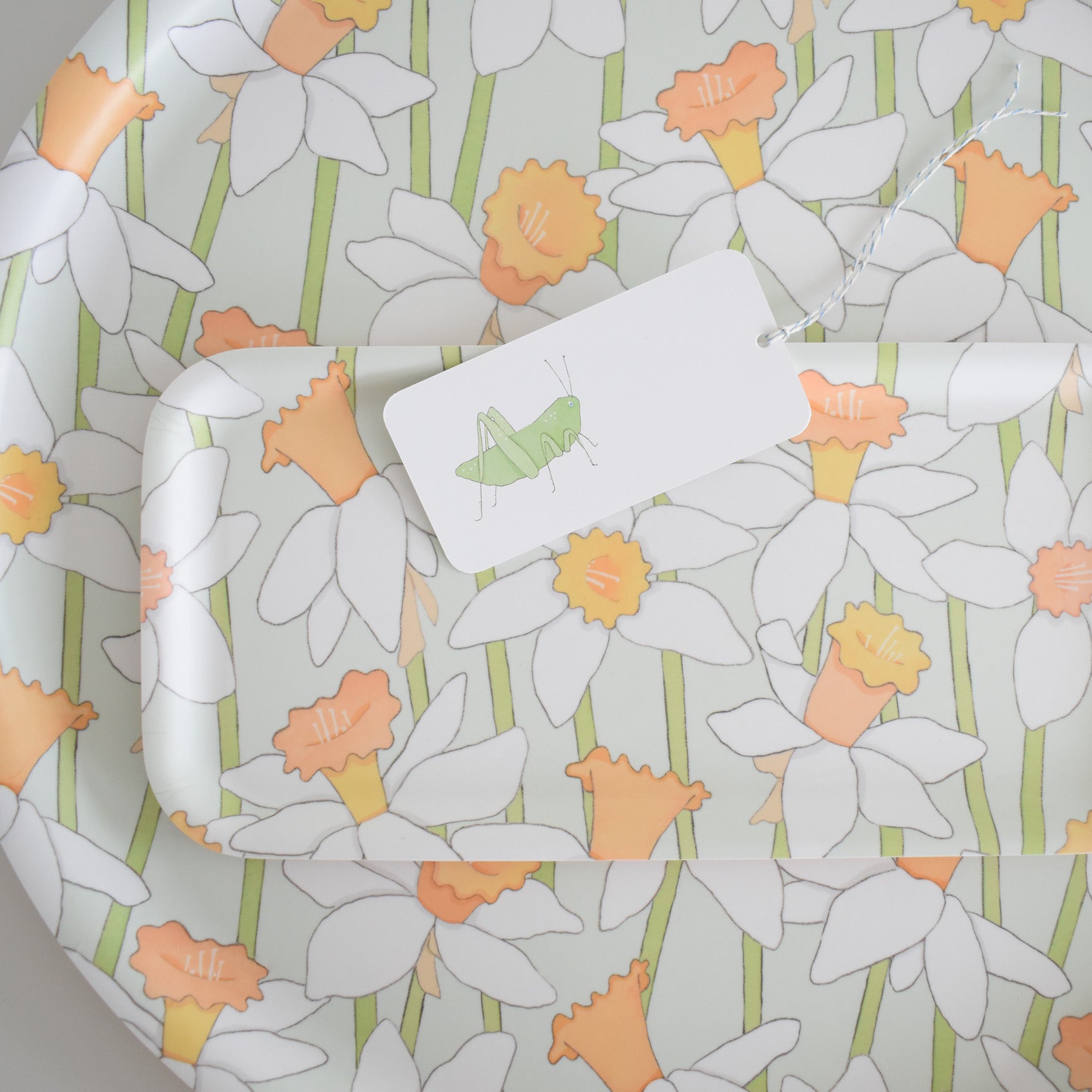 Large Daffodil Tray, Round by Sara Fitz