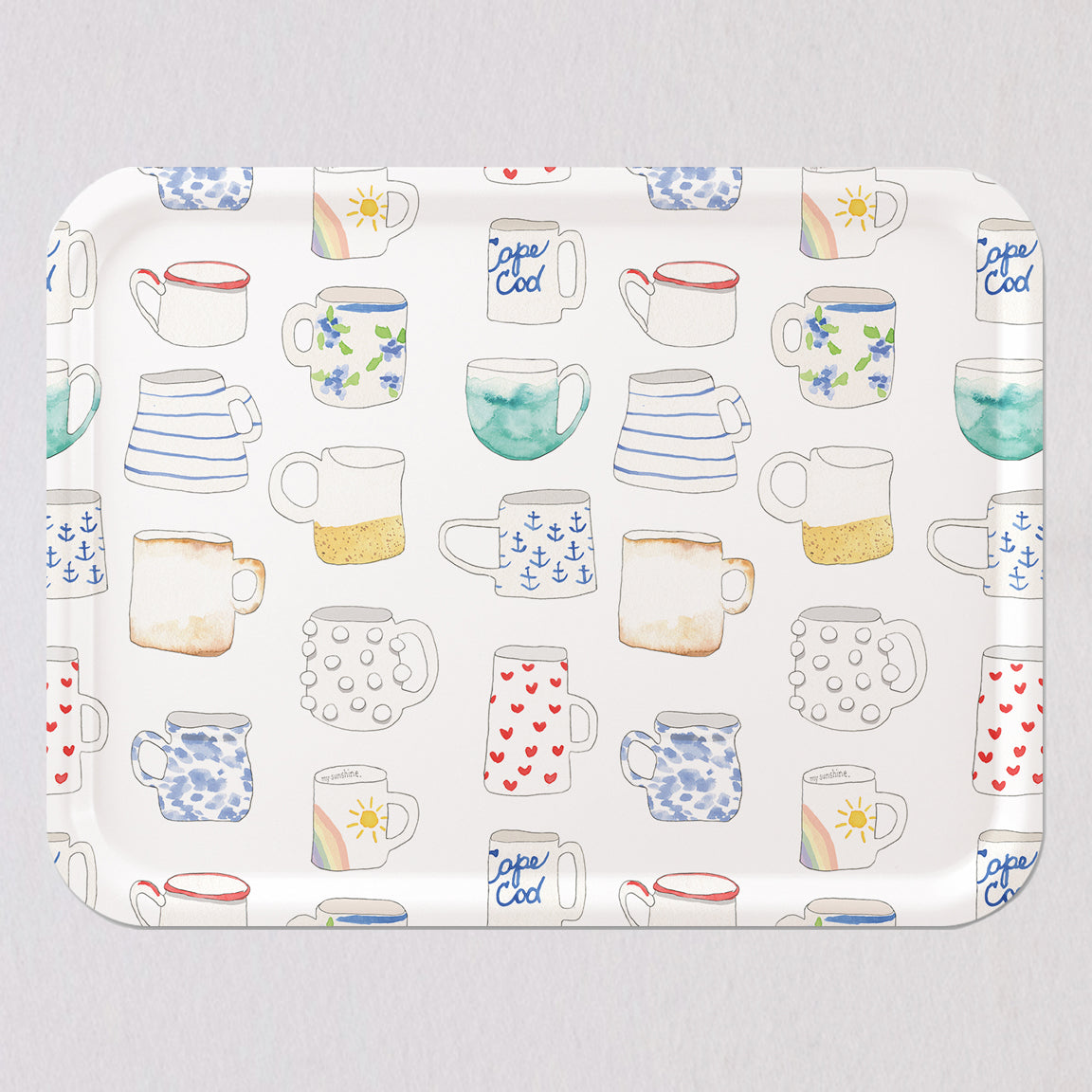 Large Favorite Mug Tray by Sara Fitz